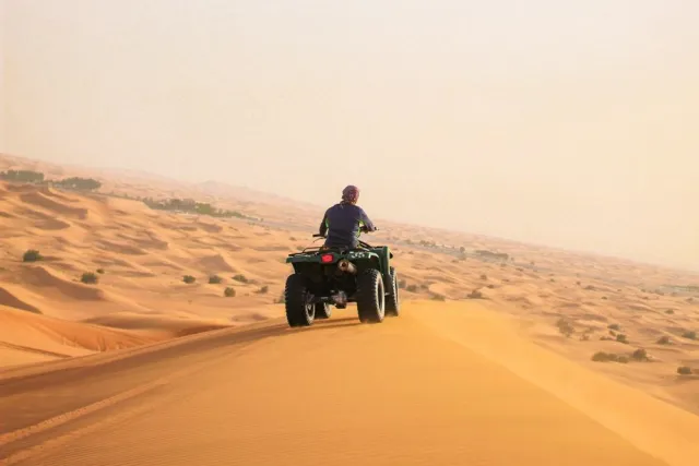 سفاري كواد — خروجة الصبح أو الغروب